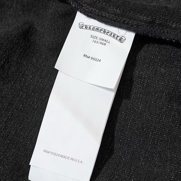 Chrome Hearts Cross-Stitch Patch Denim Jacket - Picture 3 of 10